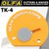 OLFA Touch Knife 32 Per Pack On Hang Up Display Card